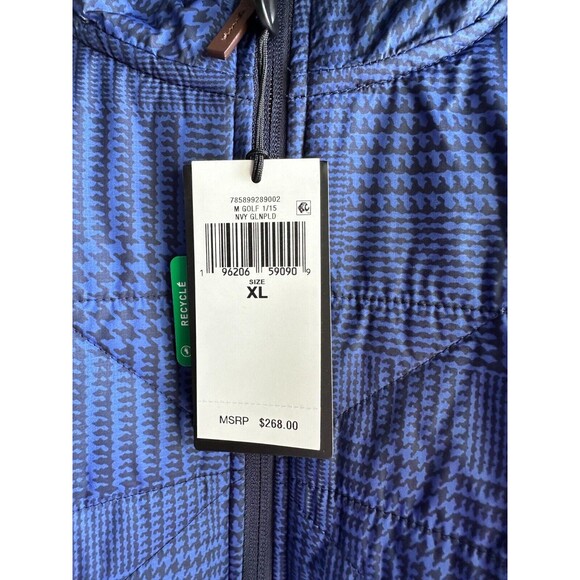 NWT $268 RLX RALPH LAUREN MEN'S GOLF SWEATER TOP XL HYBRID MOCK NECK FULL ZIP ne - Picture 7 of 13